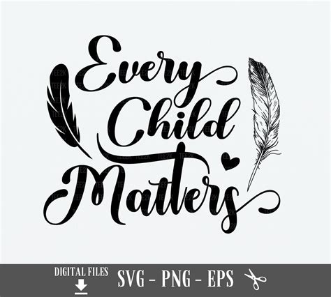 Every Child Matters Svg Child Matters Svg Children Svg Etsy