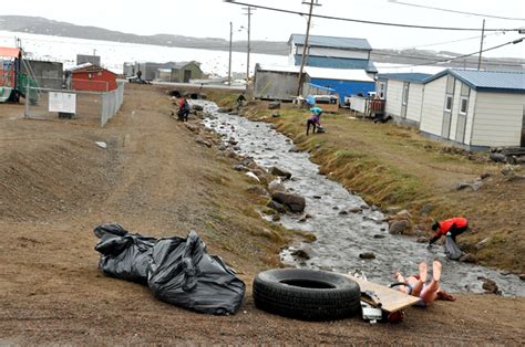 Photo Garbage In Garbage Out Iqaluit Residents Clean Up Their City Nunatsiaq News
