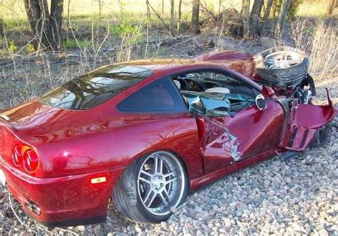 Another Wrecked Exotic Car 8 Pics