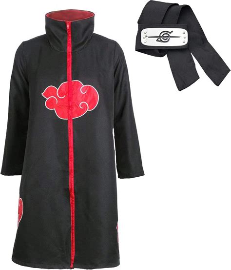 Naruto0 Akatsuki Uchiha Itachi Robe Cloak Coat Cosplay Costume Uniform