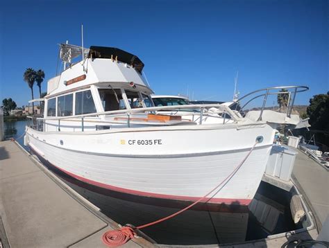 1972 Used Grand Banks 32 Sedan Trawler Boat For Sale 29900