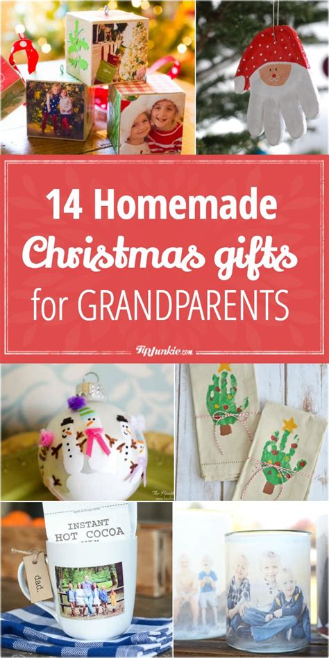 20 Ideas For Homemade Christmas T Ideas For Grandparents From