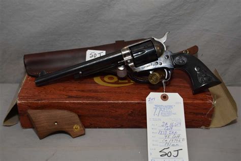 Colt Model 1873 Single Action Army Circa 1979 1981 45 Colt Cal 6