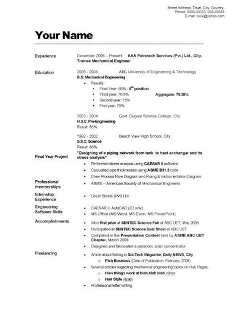How To Make A Resume Sample Sample Resumes