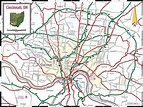 Large Cincinnati Maps for Free Download and Print | High-Resolution and ...