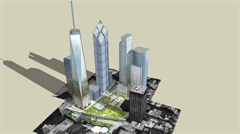 New World Trade Center Complex 21 3d Warehouse
