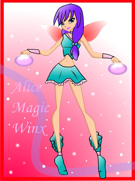 Alice Magic Winx By Kinderdestiny On Deviantart