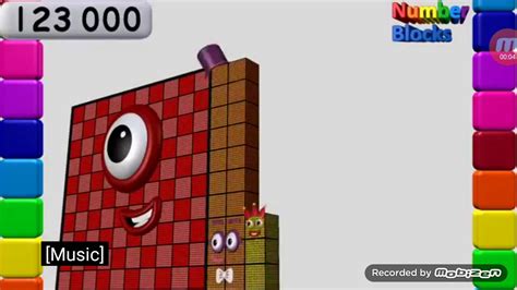 numberblocks to counting 100 000 1 000 000 youtube