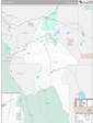 Lyon County, NV Wall Map Premium Style by MarketMAPS - MapSales.com