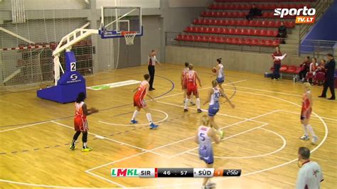 SportoTV lt LMKL Hoptrans Sirenos Sūduva 2014 03 05 YouTube