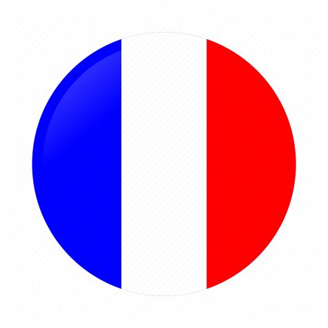 Circle Country Flag Flags France France Flag French Icon