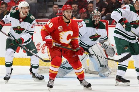 Flames Return Home To Face The Minnesota Wild Matchsticks And Gasoline