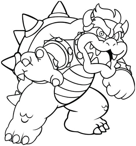 1) wheelie across the ramp. Bowser Coloring Pages - Best Coloring Pages For Kids ...
