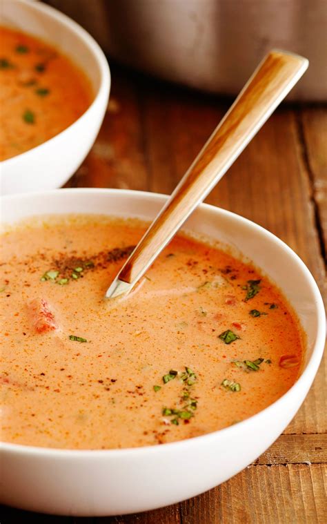 Best Tomato Soup Ever A Far From The Can Tomato Soup Is About More Than Juicy Tomatoes Stir