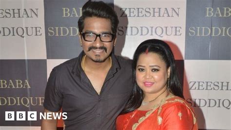 Bharti Singh Indian Comedian Arrested After Cannabis Found In Raid