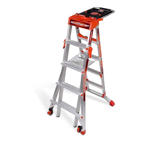 Little Giant Adjustable Heavy Duty Step Ladder