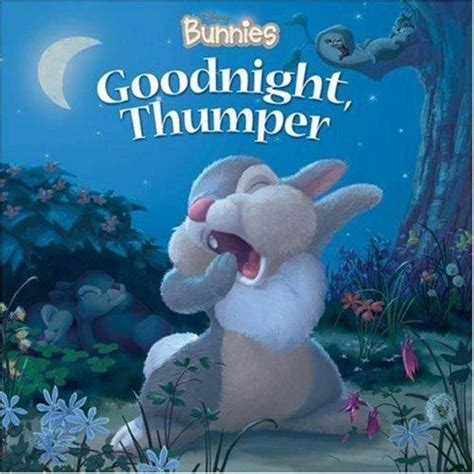 Disney Bunnies Goodnight Thumper In 2020 Good Night Bedtime Stories