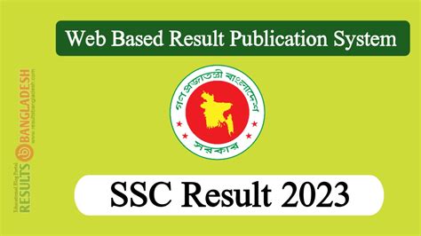 Ssc Result 2023 All Education Boards Results Bangladesh