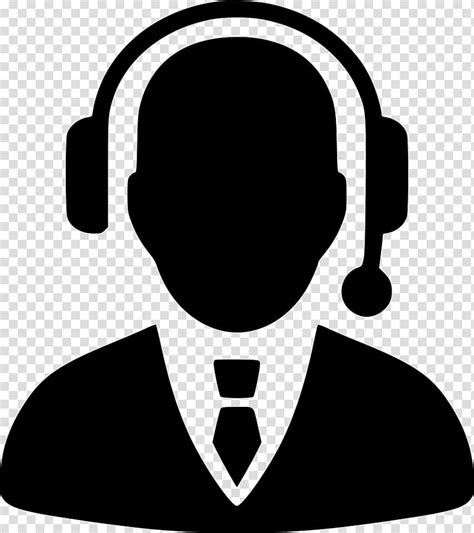 Person Wearing Headset Illustration Technical Support Customer Service