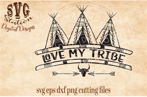 Boho Svg Tribal Svg Tribe Svg Boho Svg Dxf Png And Eps Instant Download Digital Vector Cut File