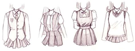 Other Uniforms Drawing Anime Clothes Anime Drawings Tutorials Drawings