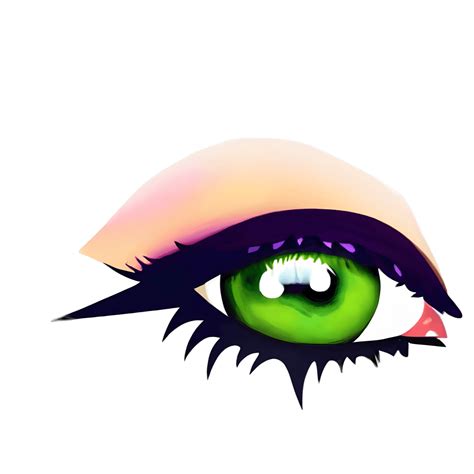 Green Eyes Makeup · Creative Fabrica