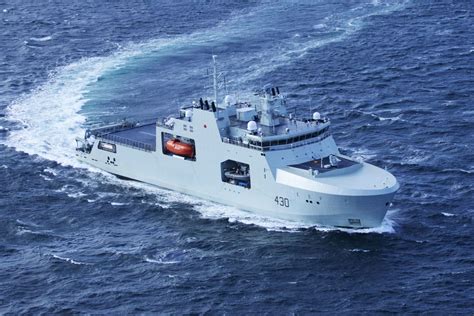 Halifax Shipyard Delivers Hmcs Harry Dewolf Lead Vessel In Canadas