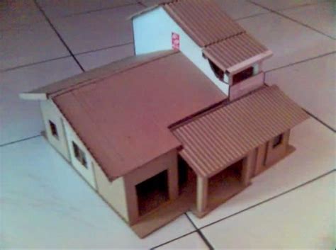 Tanda yang terbuat dari kardus. Cara Membuat Miniatur Rumah Dari Kardus Sisa