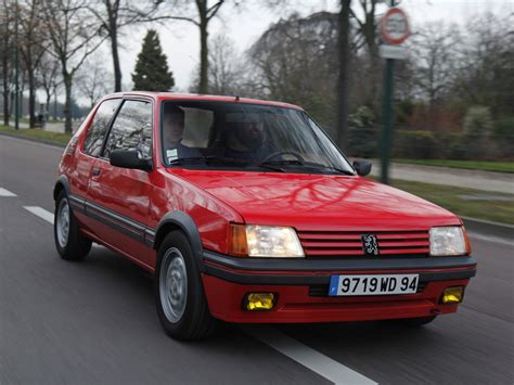 Peugeot 205 Gti Specs And Photos 1984 1985 1986 1987 1988 1989