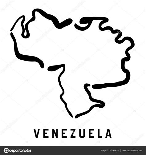 Venezuela Mapa Vector Vector De Stock Por ©tupungato 147565019