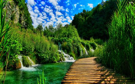 Plitvice Lakes National Park Croatia Outdoor Hiking Trails