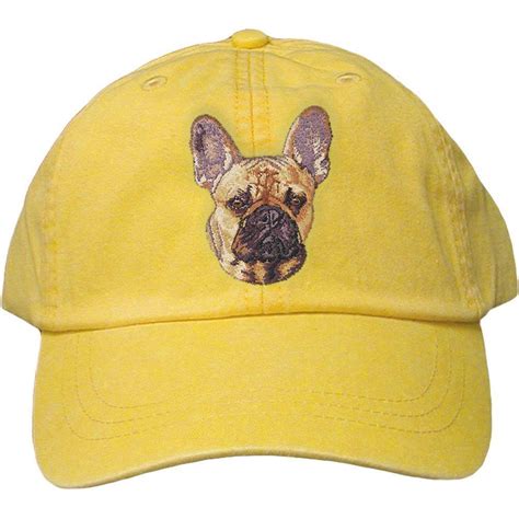 French Bulldog Embroidered Baseball Caps Akc Shop