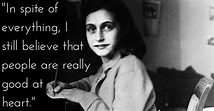 9 Inspiring Quotes from Anne Frank's The Diary of a Young Girl ...