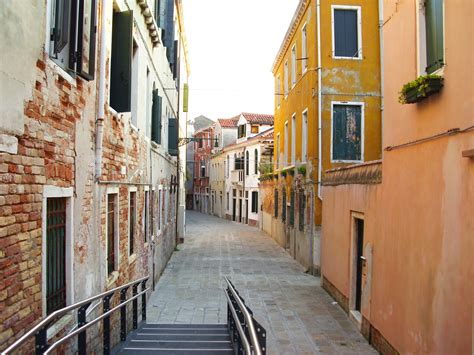 Free Images Architecture Road Town Building Alley Downtown Italy Venice Lane Waterway