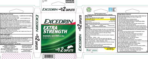 Excedrin Extra Strength Acetaminophen Aspirin Caffeine Tablet Film Coated