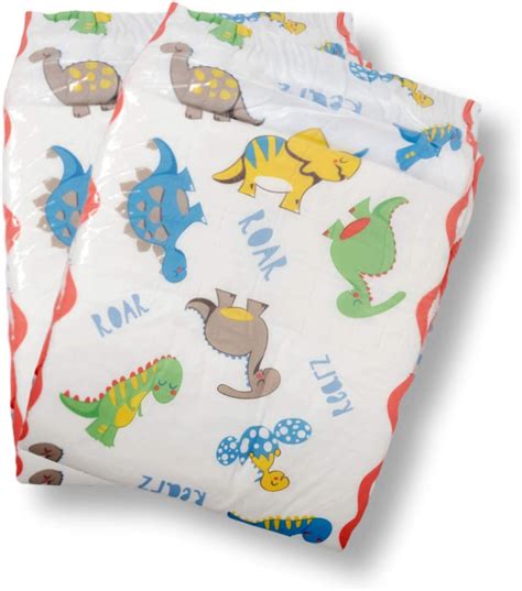 Rearz Dinosaur Elite Adult Diapers Sample 2 Pack X