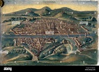 Mapa de Florencia - anónimo italiano del siglo xv mapa Fotografía de ...