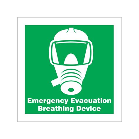 Imo Signal Emergency Evacuation Breathing Device Photoluminiscent