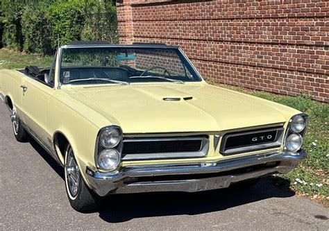 30439 Original Miles 1965 Pontiac Gto Barn Finds