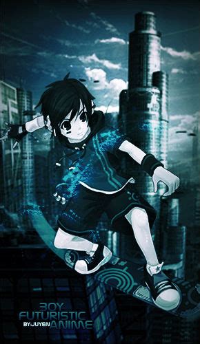 Boy Futuristic Anime Signature By Juyentoracata On Deviantart