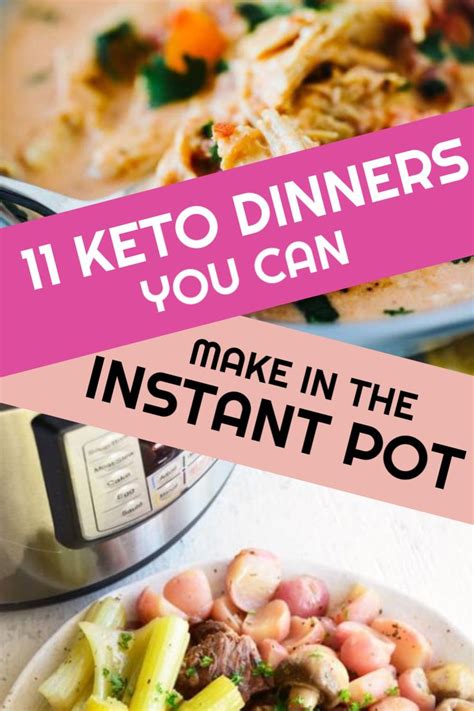 11 Best Keto Instant Pot Recipes For Easy Weeknight Dinners Low Carb Diet Recipes Keto Diet