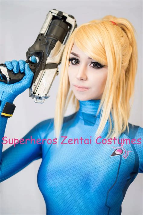 The Newest Zero Suit 3d Printing Samus Aran Costume Female Lady Superhero Costume Metroid Games