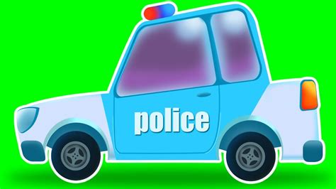 Police Car Formation New Kids Show Cartoon Video For Childrens By