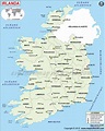 Irlanda Mapa; Mapa de Irlanda