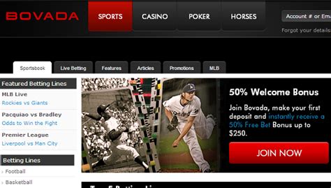 Our bovada review shows you why this online betting and casino site is one of the best. Bovada Sports Betting Bonus - Get a Free Bet at Bovada.lv