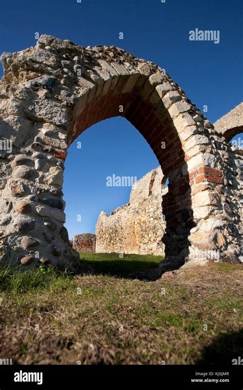 Greyfriars Friary Dunwich Stock Photo Alamy