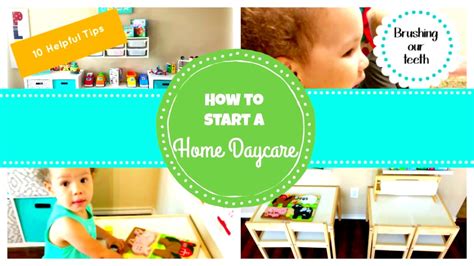 How To Start A Home Daycare 10 Steps Work From Home Youtube