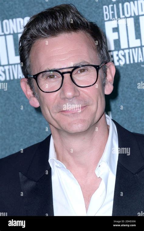 Michel Hazanavicius Leaving The Redoutable Premiere During The Bfi
