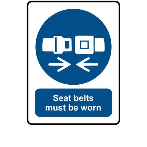 buy seat belts must be worn labels mandatory stickers