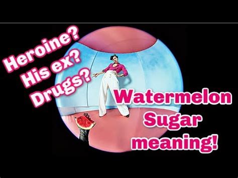 Harry styles' stunning 'watermelon sugar' music video seems to have played right into the theory behind the meaning of the song. What Watermelon Sugar by Harry Styles is REALLY about ...